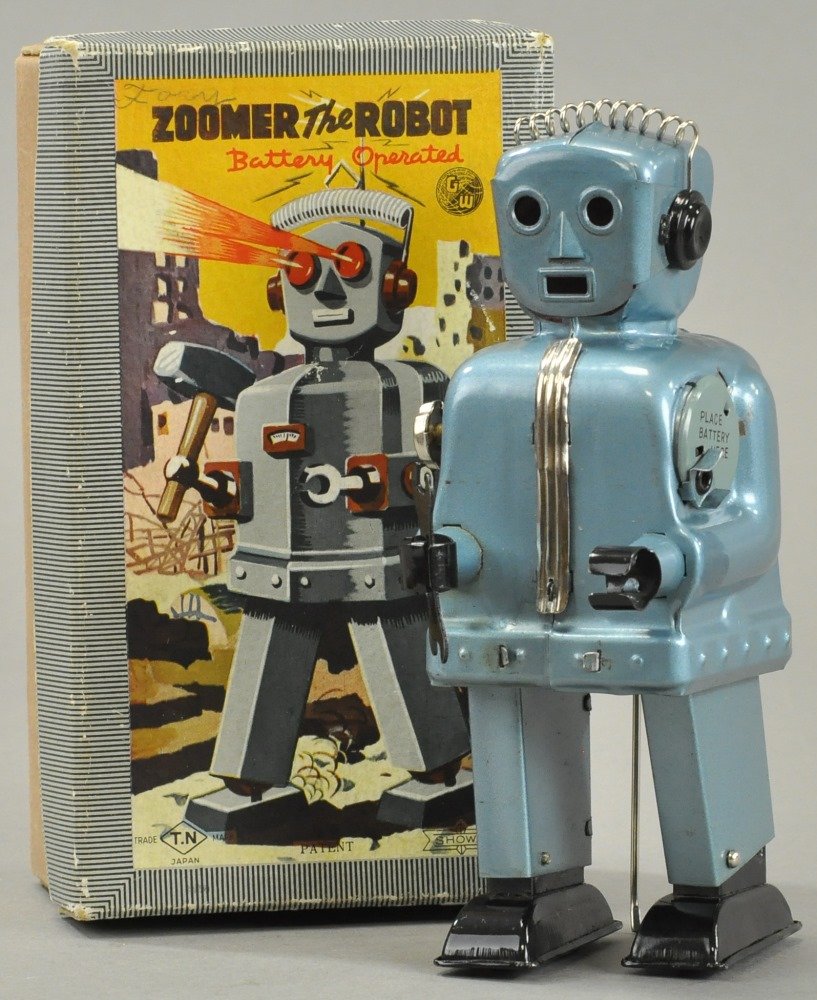 TN ZOOMER THE ROBOT WITH BOX (1 of 2)