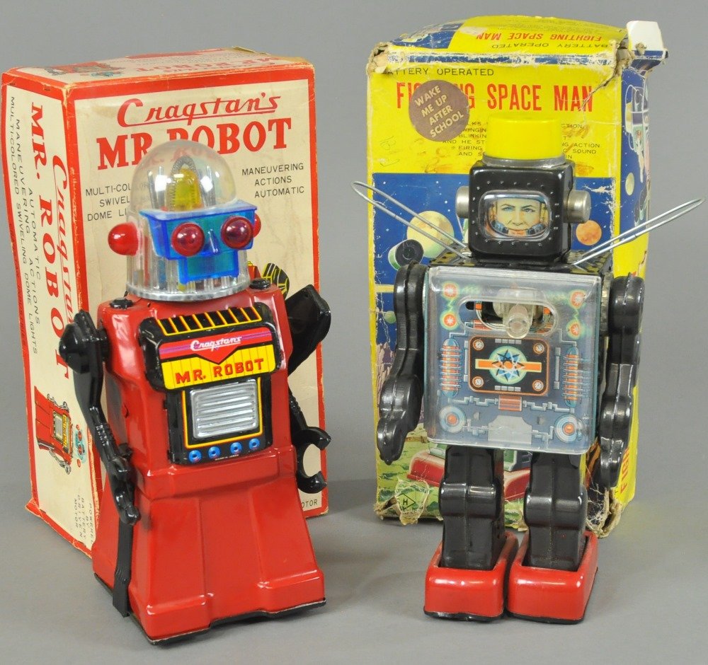 LOT OF TWO ROBOTS (1 of 2)