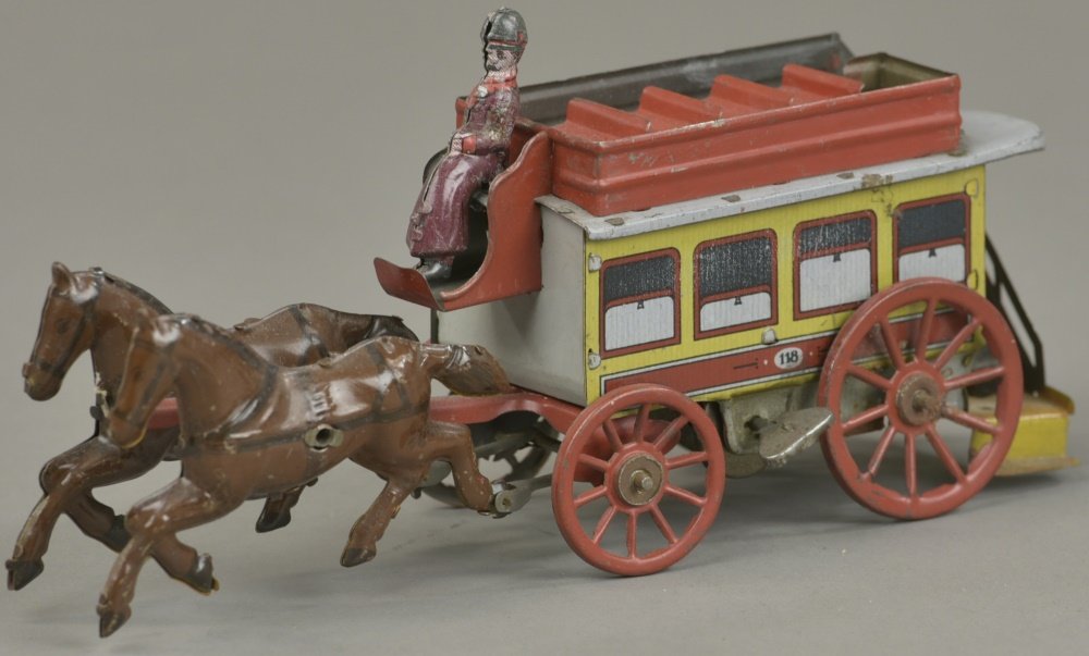 OROBR HORSE DRAWN DOUBLE DECKER TROLLEY (1 of 2)