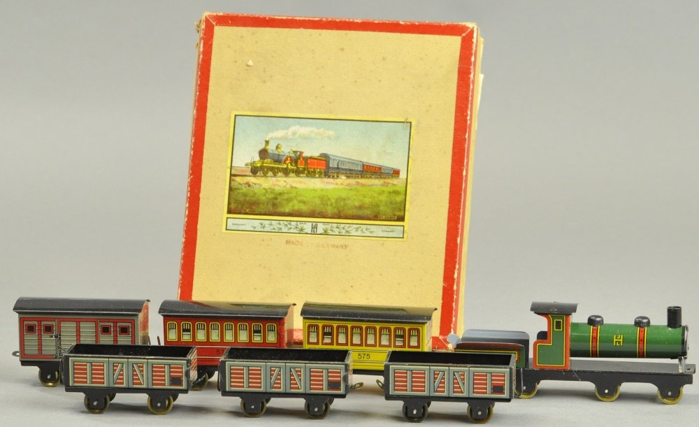 BOXED HESS TRAIN SET PENNY TOY (1 of 2)