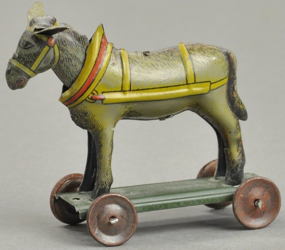 DONKEY ON PLATFORM PENNY TOY (1 of 1)