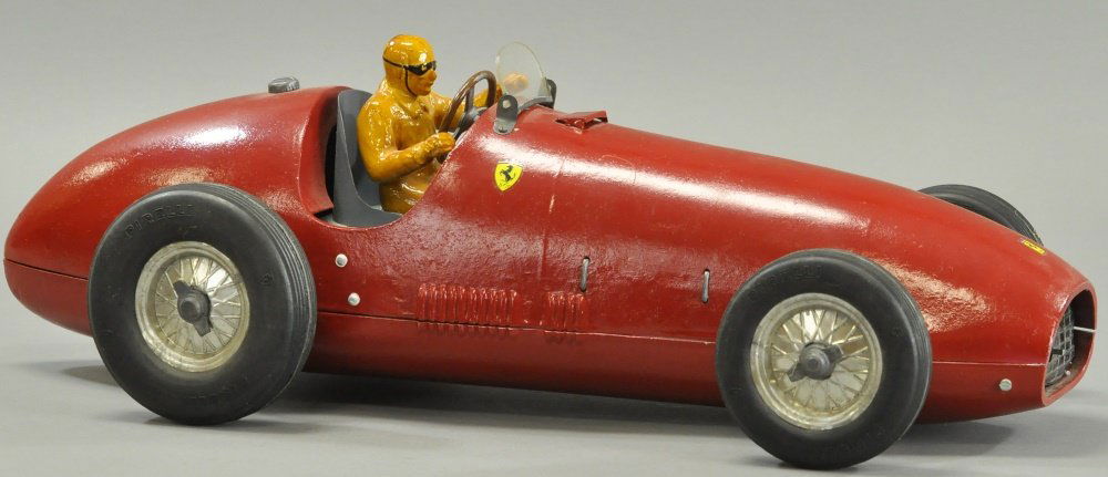 ITALIAN FERRARI RACER WITH DRIVER (1 of 2)