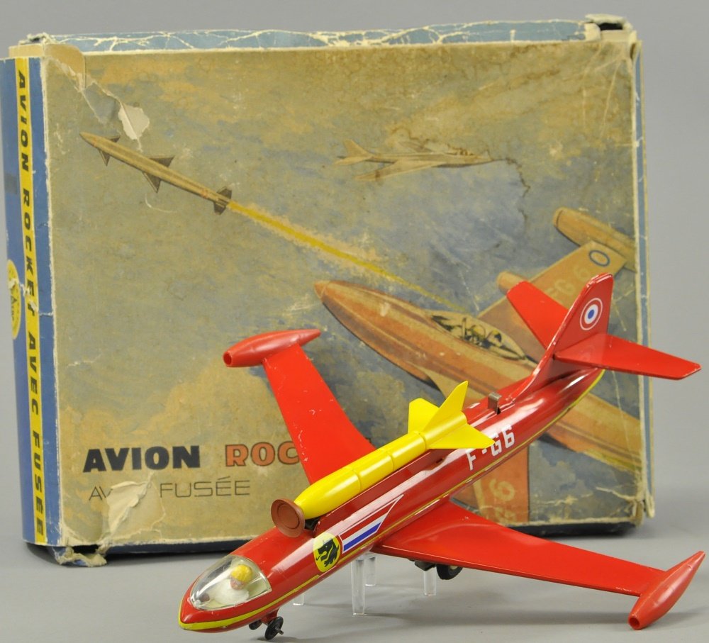 AVION ROCKET AIRPLANE WITH BOX (1 of 2)