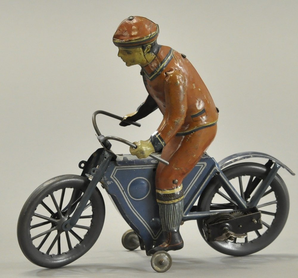 FISCHER MOTORCYCLE WITH RIDER (1 of 2)