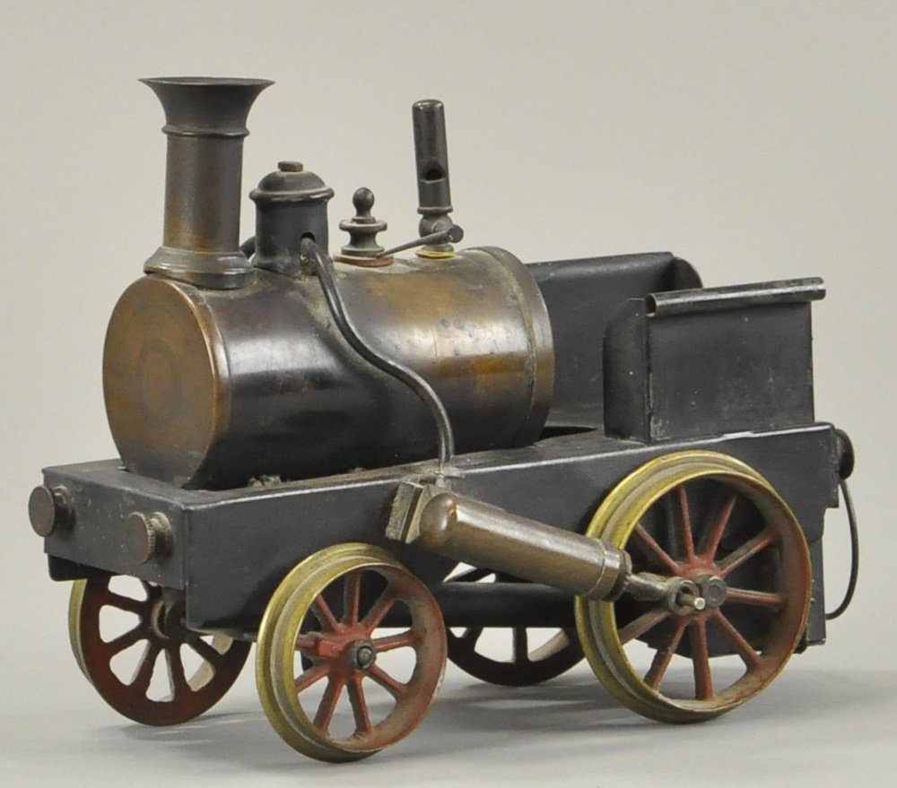 SCHOENNER GAUGE 2 DRIBBLER LOCOMOTIVE (1 of 2)