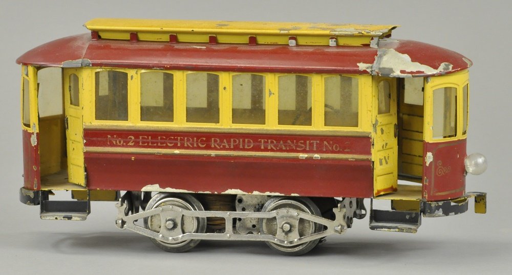 LIONEL RAPID TRANSIT TROLLEY (1 of 2)