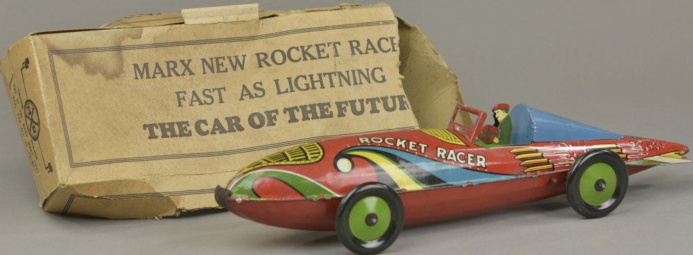 BOXED MARX ROCKET RACER (1 of 2)