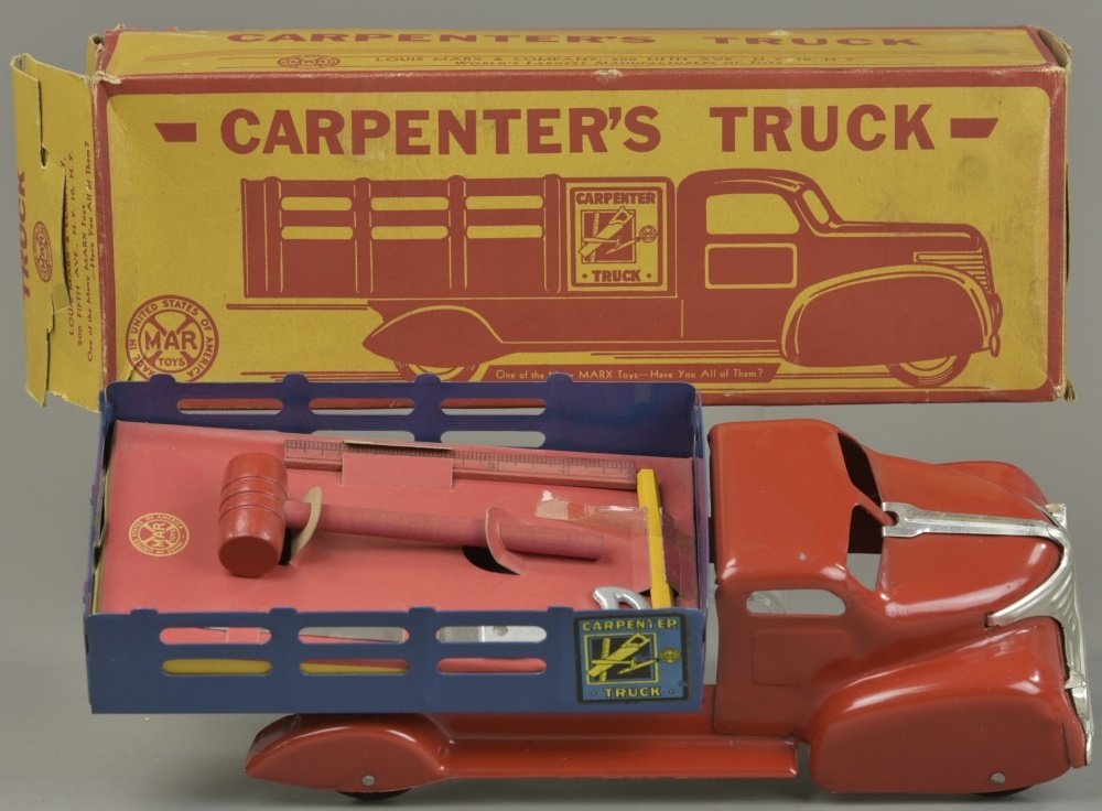 BOXED MARX "CARPENTER'S TRUCK" (1 of 3)