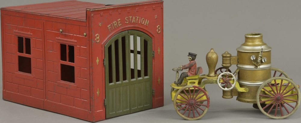 WILKINS FIRE STATION AND PUMPER (1 of 2)