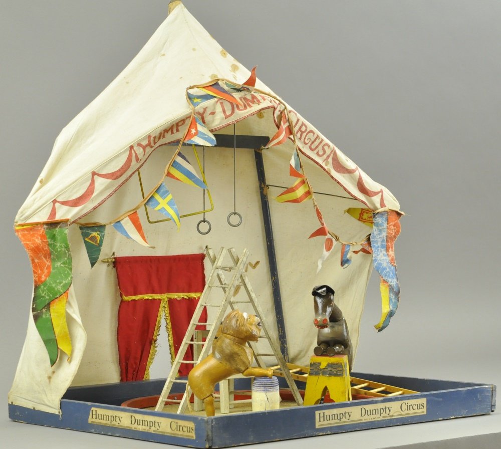 BOXED REDUCED SIZE SCHOENHUT HUMPTY DUMPTY CIRCUS (1 of 3)