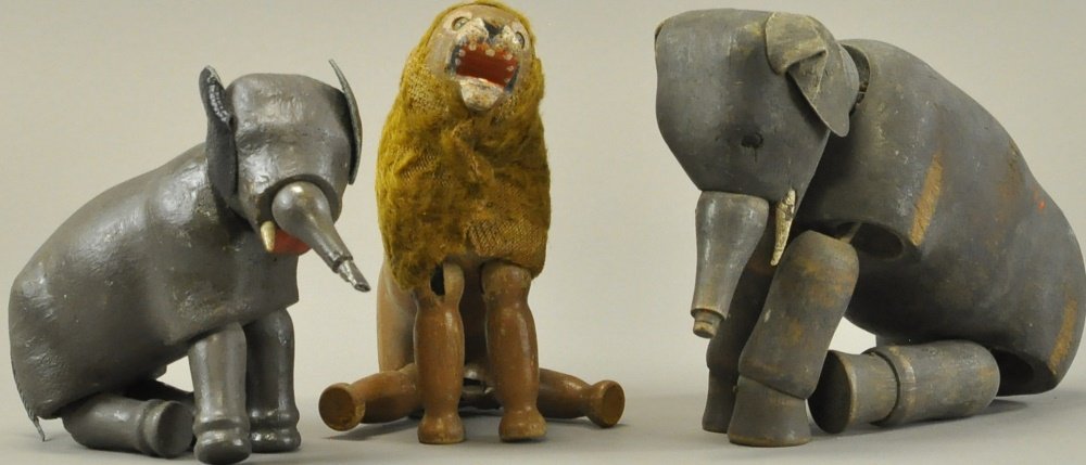 LOT OF SCHOENHUT ANIMALS (1 of 1)