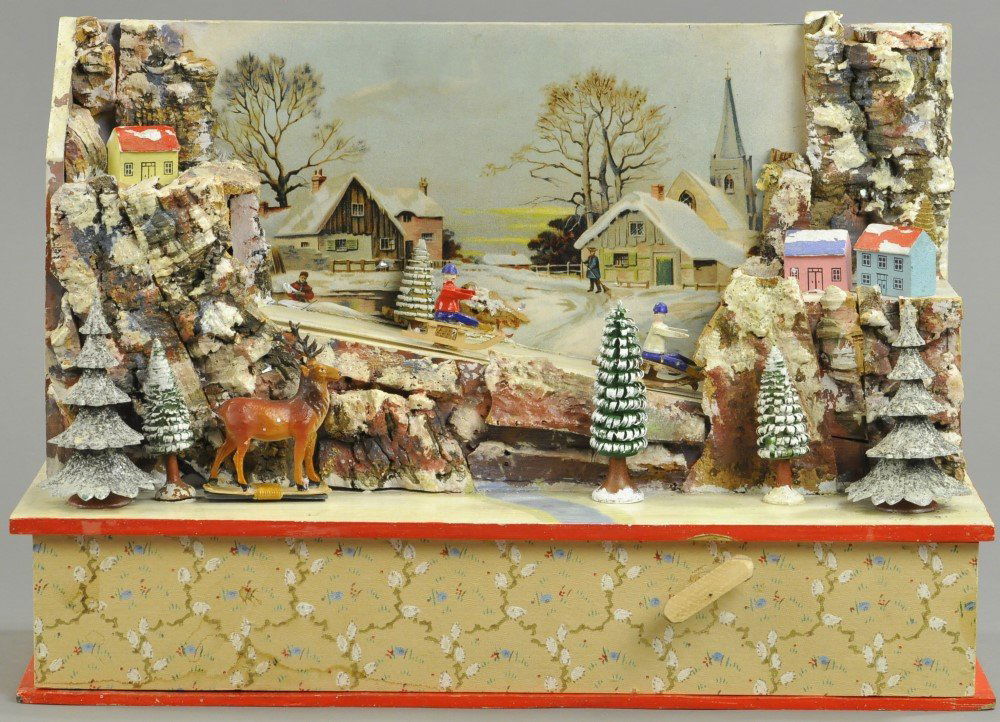 ERZGEBIRGE MECHANICAL ALPINE TOY (1 of 2)