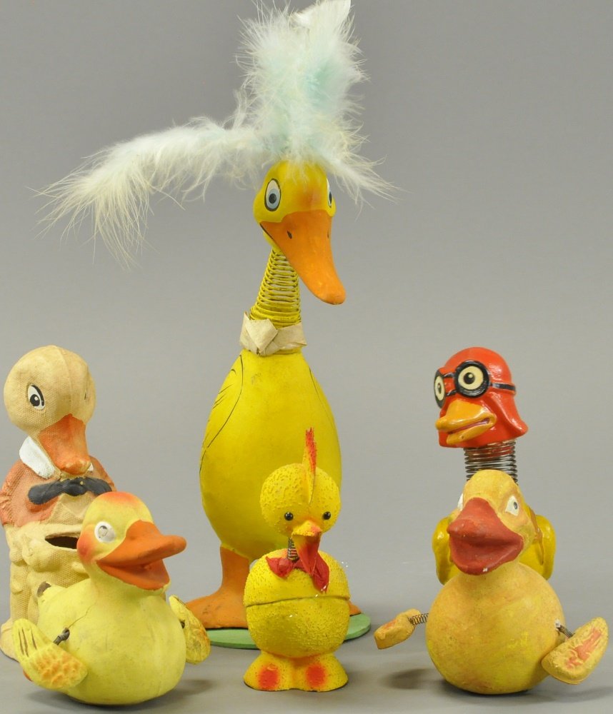 SIX EASTER CHICKS AND DUCKS (1 of 2)