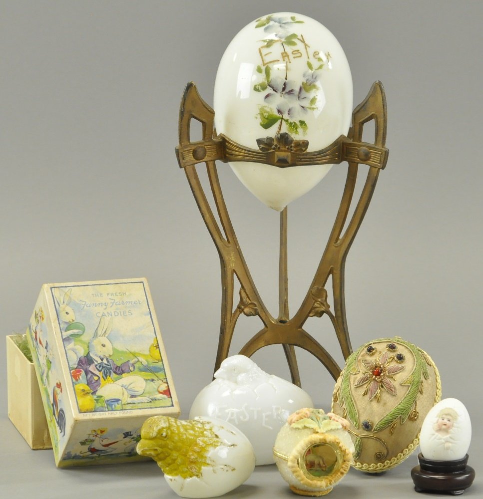 SIX EARLY EASTER EGG NOVELTIES (1 of 3)