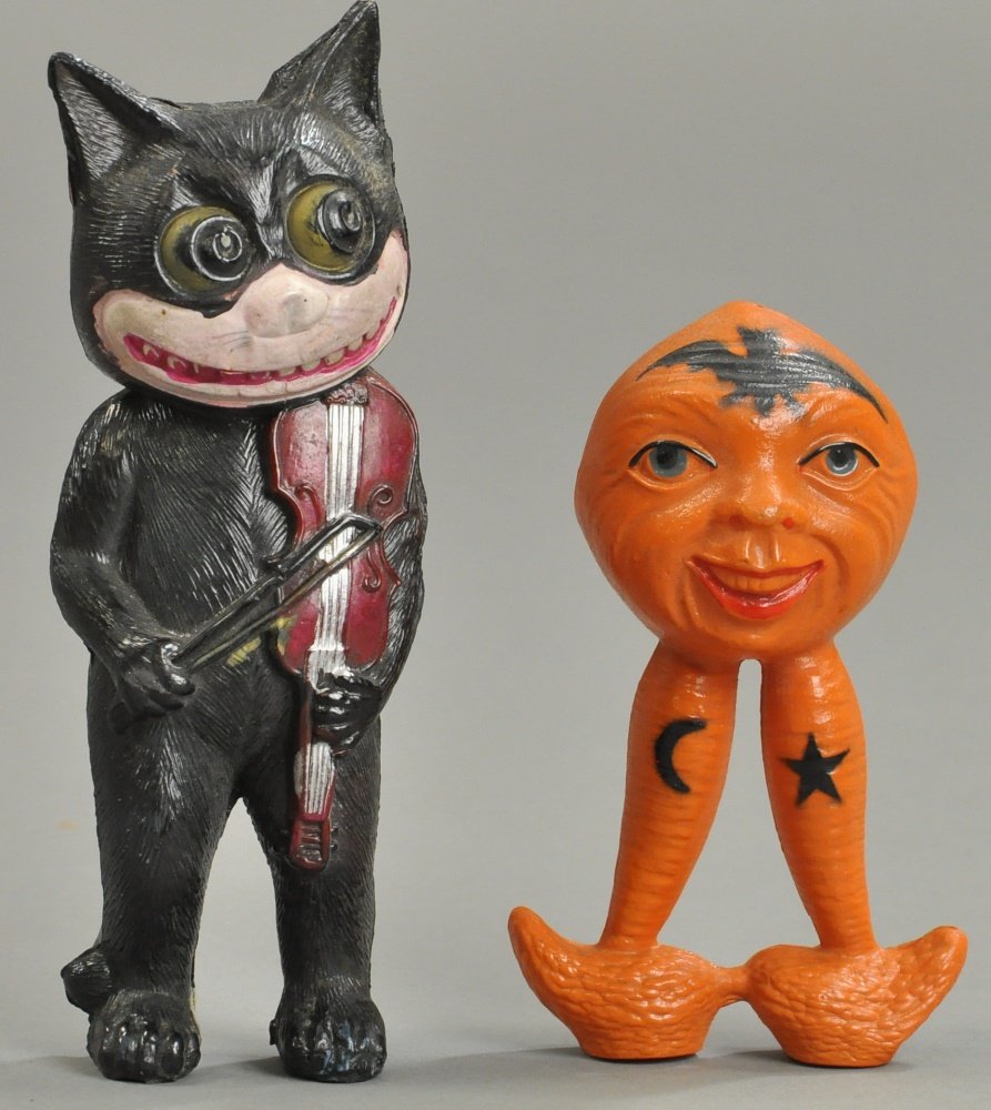 VISCOLOID BLACK CAT & RARE STINGY JACK (1 of 2)