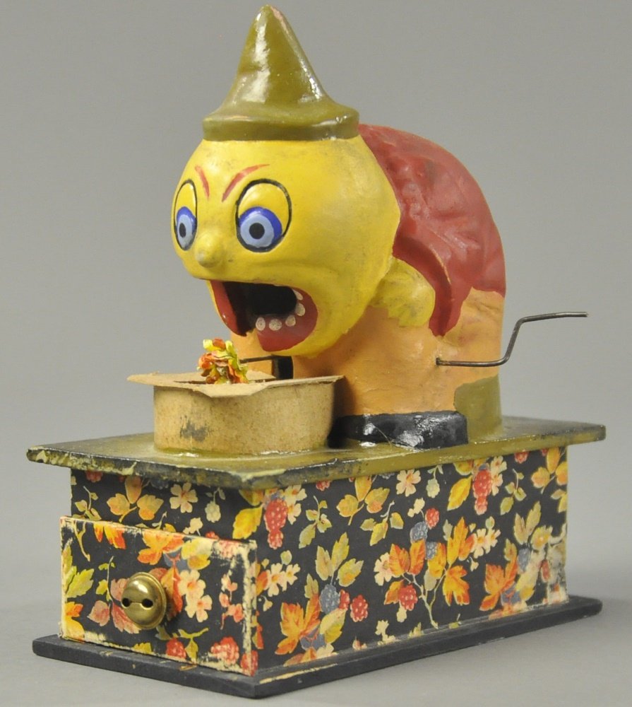 RARE MECHANICAL HALLOWEEN PUMPKIN EATER (1 of 4)