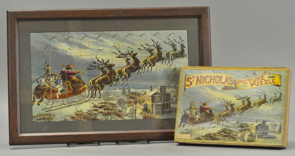 EARLY ST. NICHOLAS PICTURE PUZZLE (1 of 3)