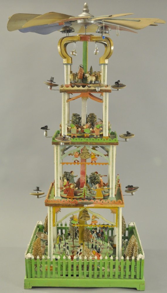 FIVE TIER GERMAN WEIHNACHTS PYRAMID (1 of 5)