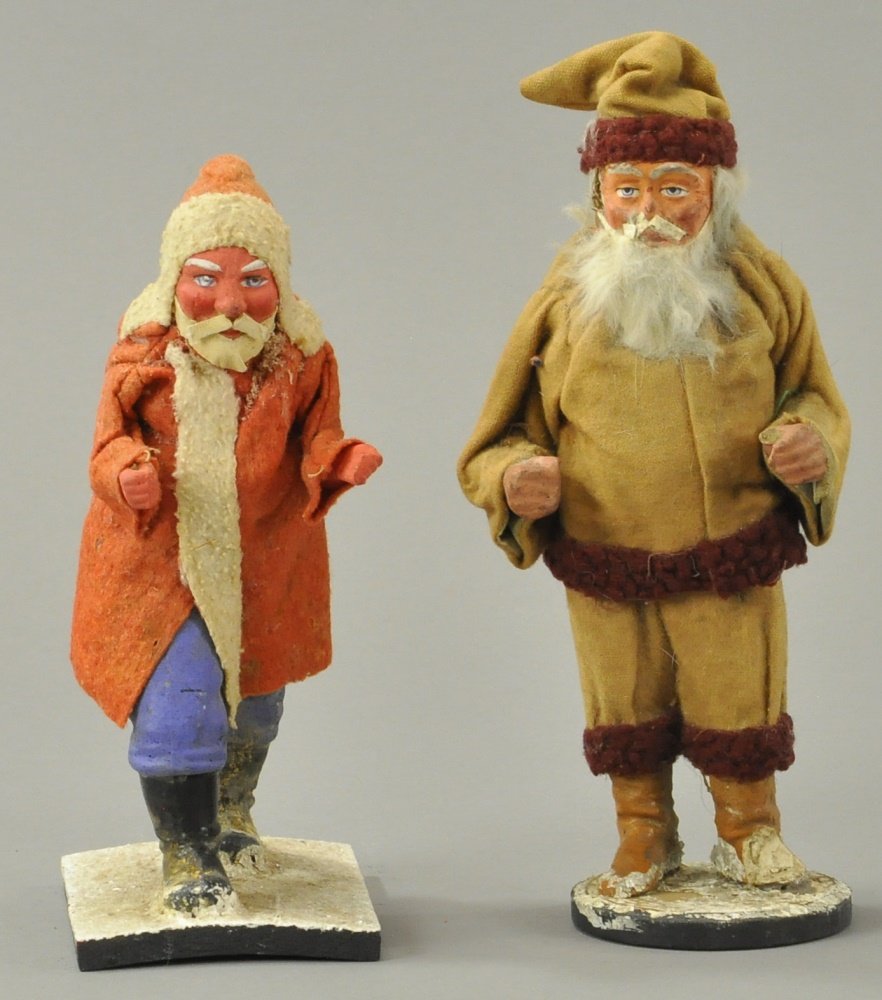 TWO EARLY ST, NICHOLAS FIGURES (1 of 2)