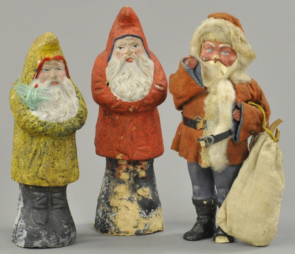 TWO COMPOSITION BELSNICKLES AND WOODCUTTER (1 of 2)