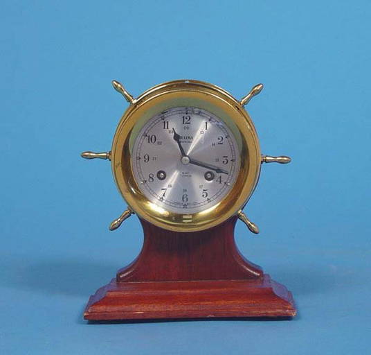 Bulova Ships Bell Clock