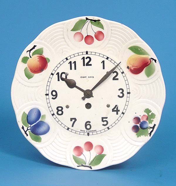 German Plate Wall Clock