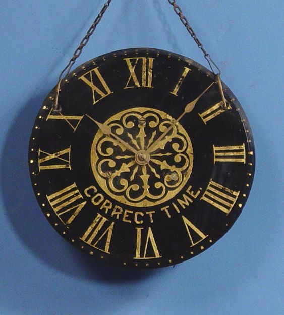 Black Glass Window or Wall Clock