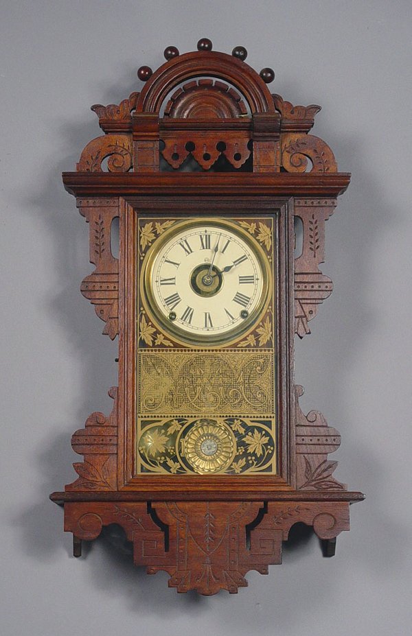 24 Seth Thomas Antique Wall Clock Eclipse
