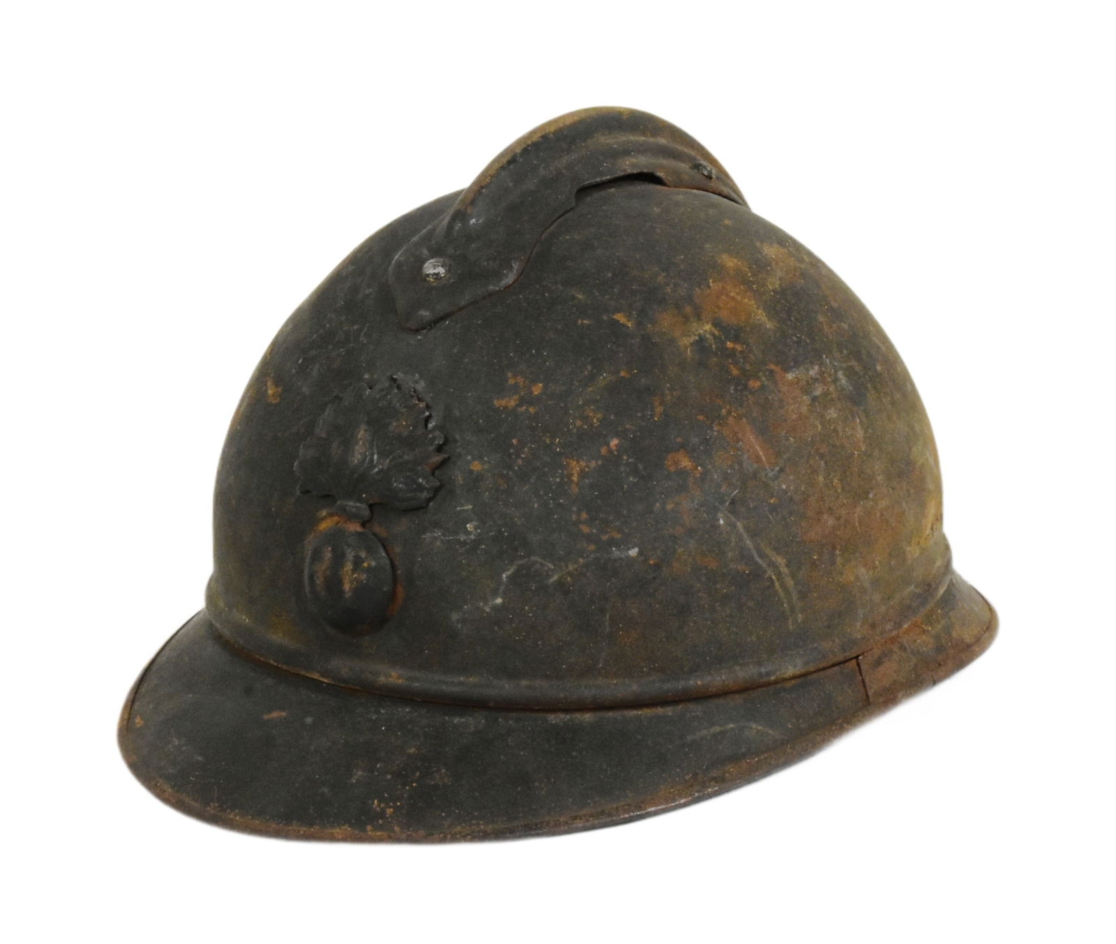 WWI FIRST WORLD WAR FRENCH M15 ADRIAN HELMET (1 of 6)