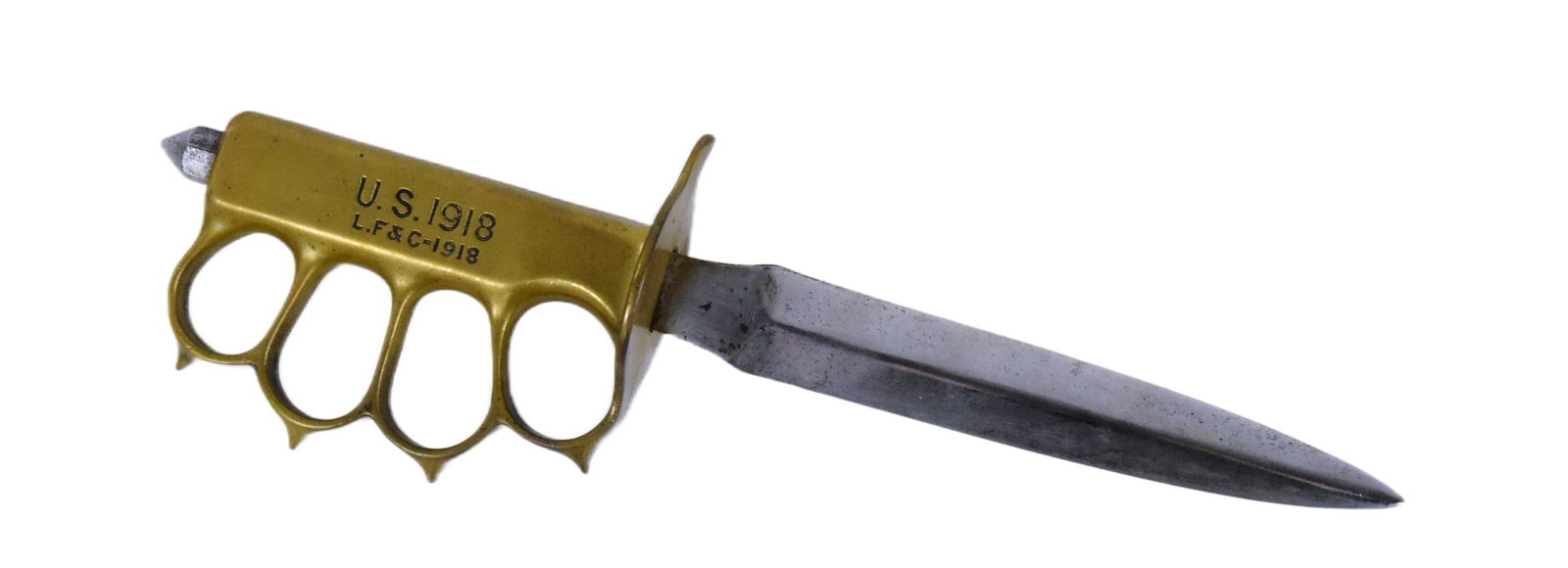 WWI FIRST WORLD WAR US UNITED STATES TRENCH FIGHTING KNIFE (1 of 5)