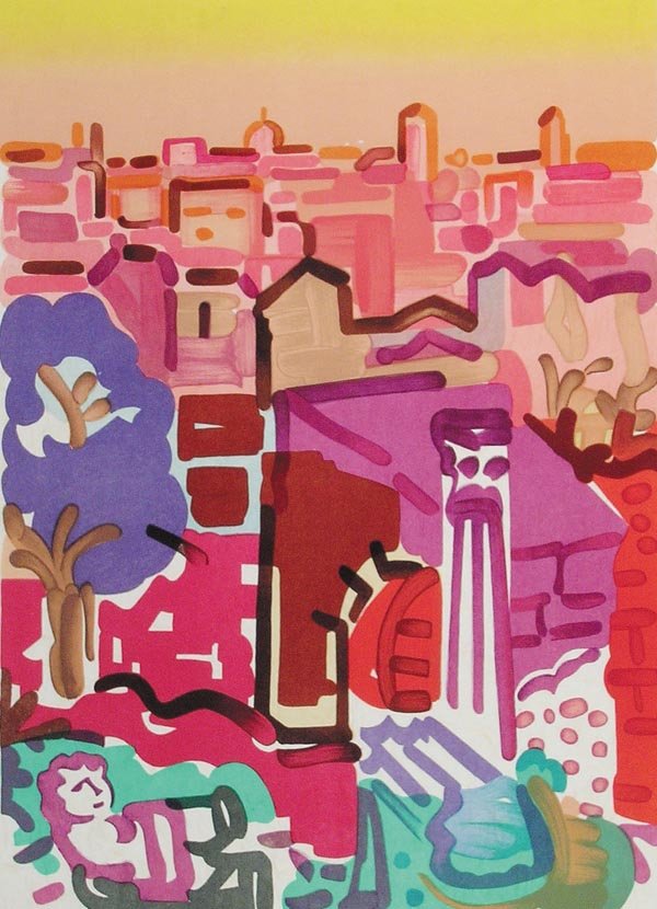 Charles Lapicque: Artist: Charles Lapicque Charles Lapicque, 1898-1988, French School Size: 25 1/2" x 19 3/4" Signed Lithograph on Paper, Artist's Proof