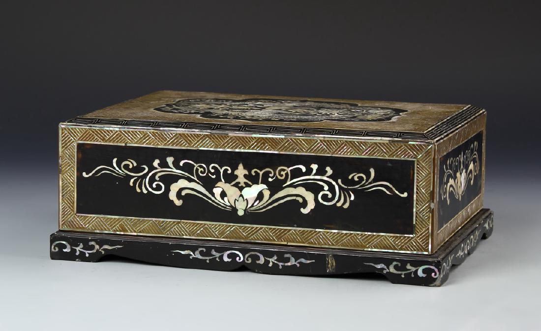 Asian Scholar Box and Table Screen (1 of 4)