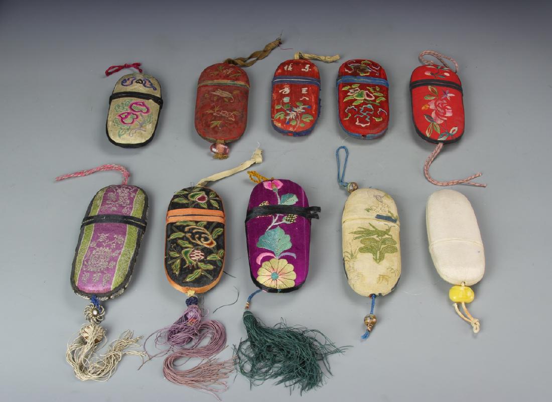 Group of Chinese Eyeglass Cases (1 of 3)
