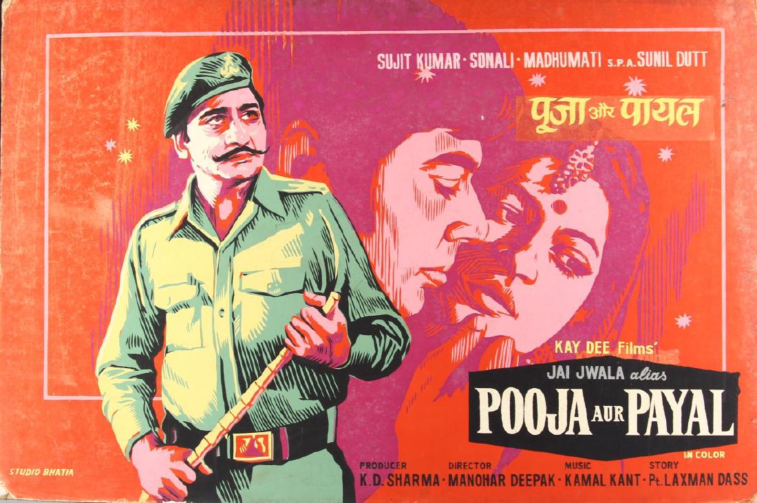 Indian Hand Painted Bollywood Movie Poster (1 of 1)