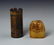 Chinese Stone Seal Chop and Brush Pot - 2