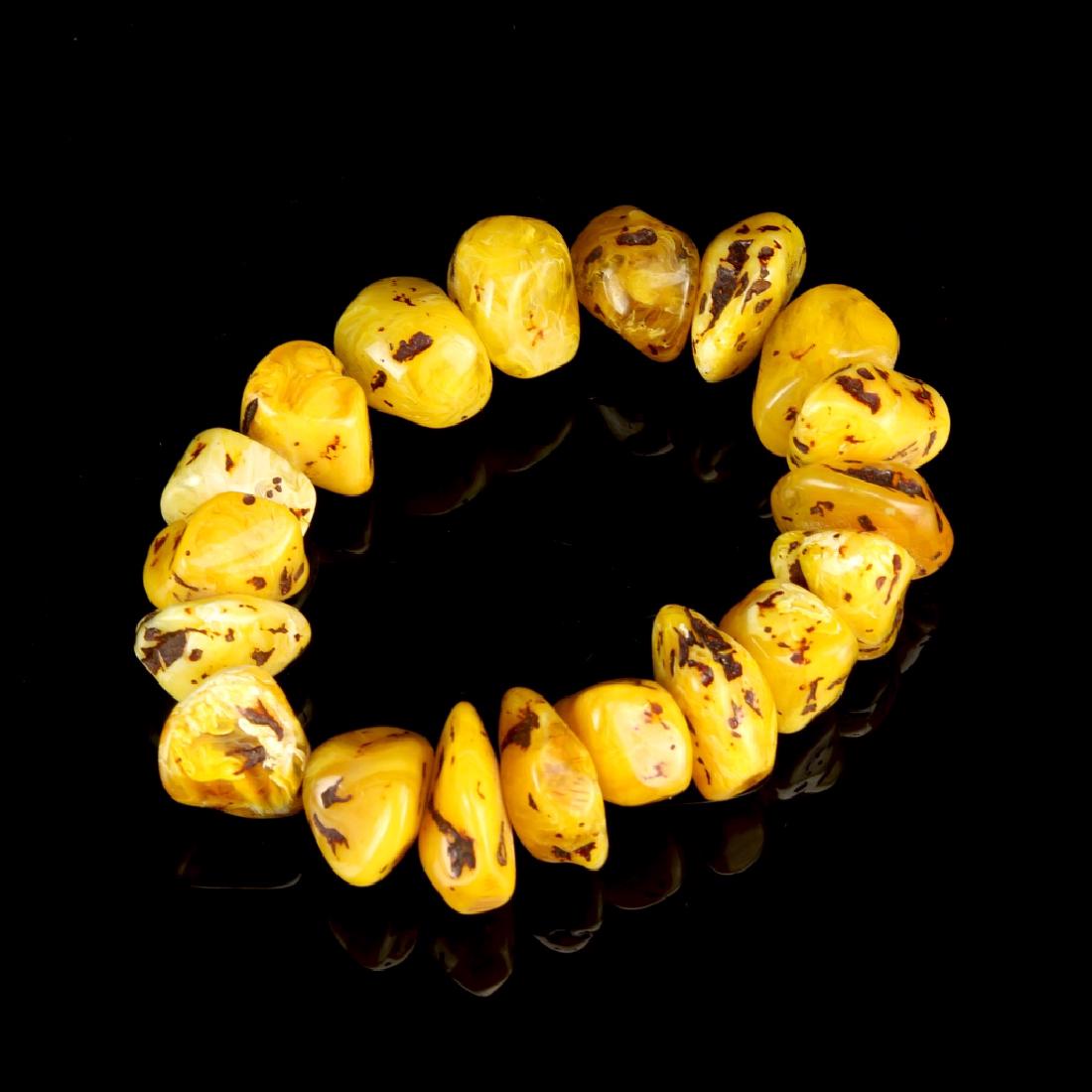 Chinese Wax Bead Bracelet (1 of 2)