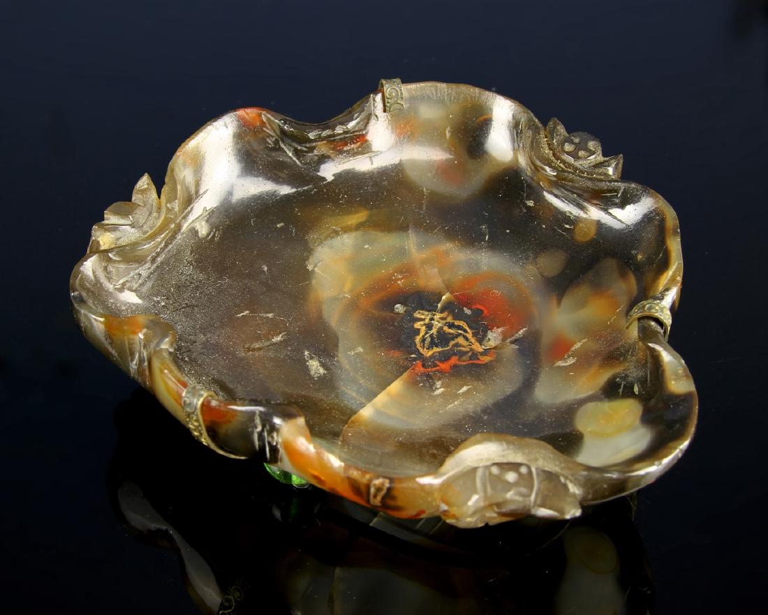 Chinese Agate Brush Washer (1 of 2)