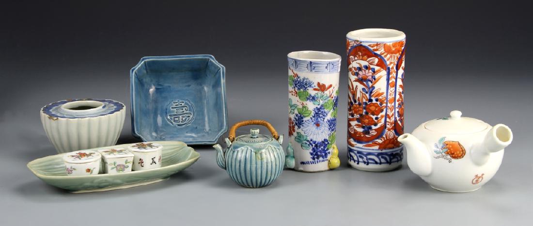 Ten Japanese Porcelain Items (1 of 1)