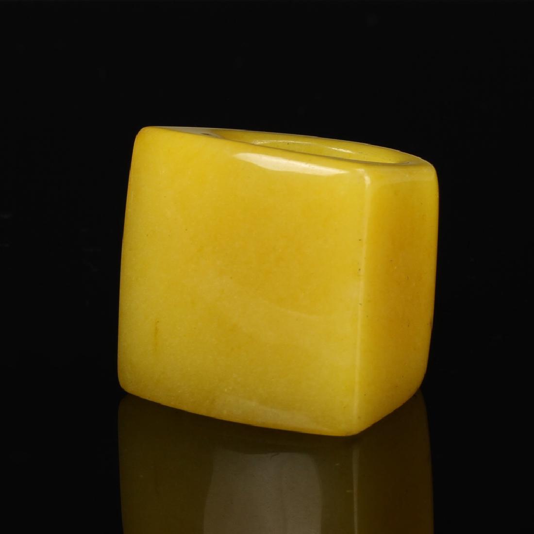 Chinese Agate Thumb Ring (1 of 3)