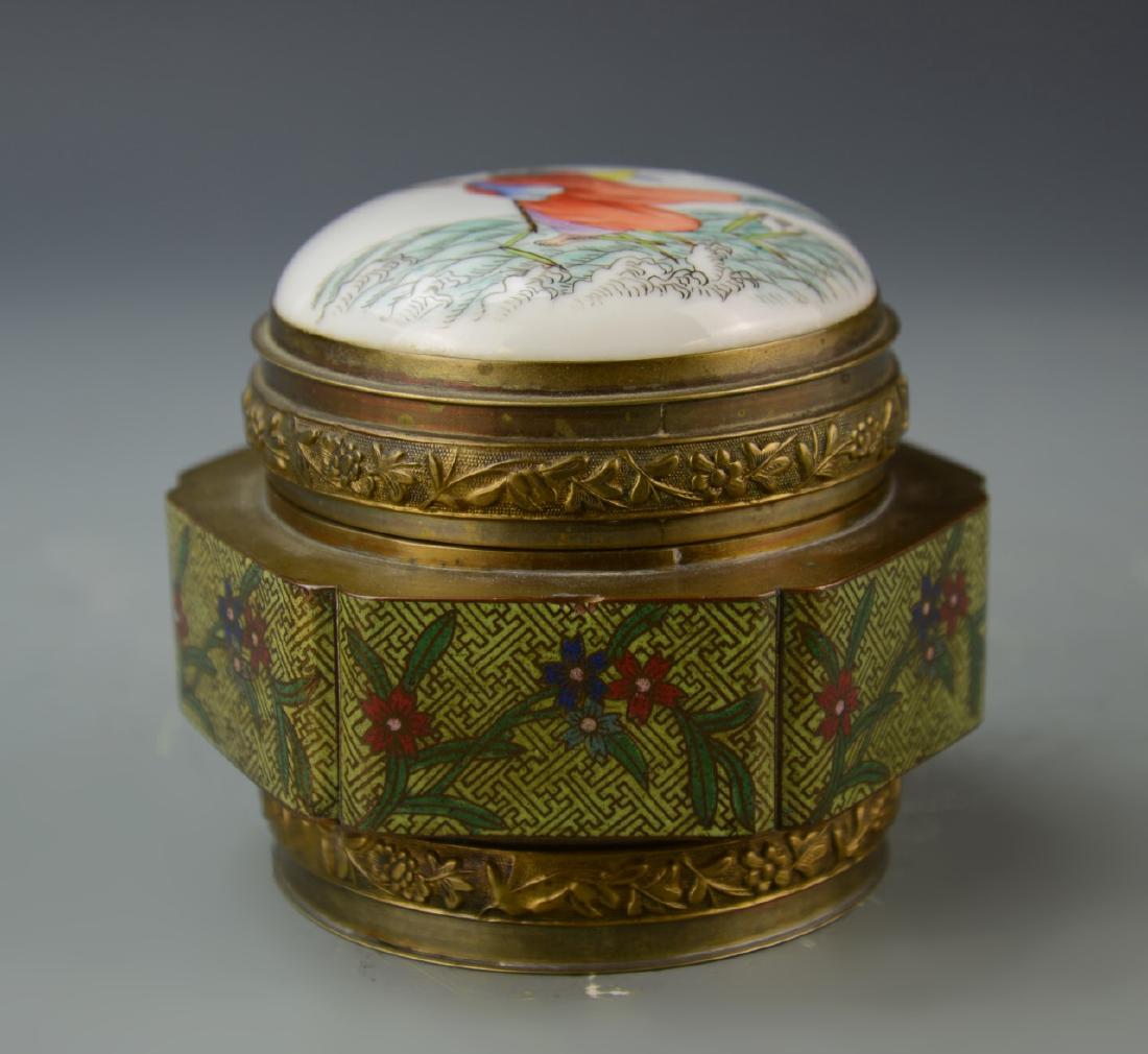 Chinese Cloisonne Box (1 of 5)