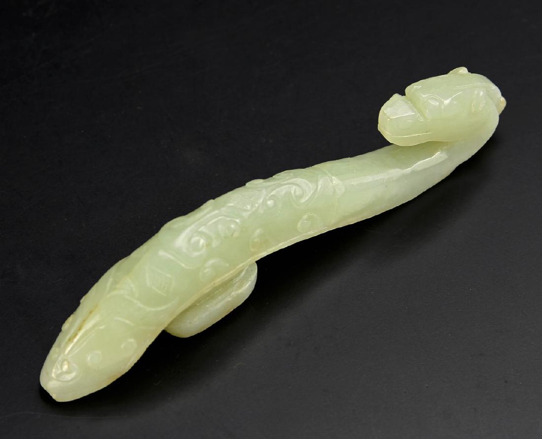 Chinese Jade Dragon Hook (1 of 1)