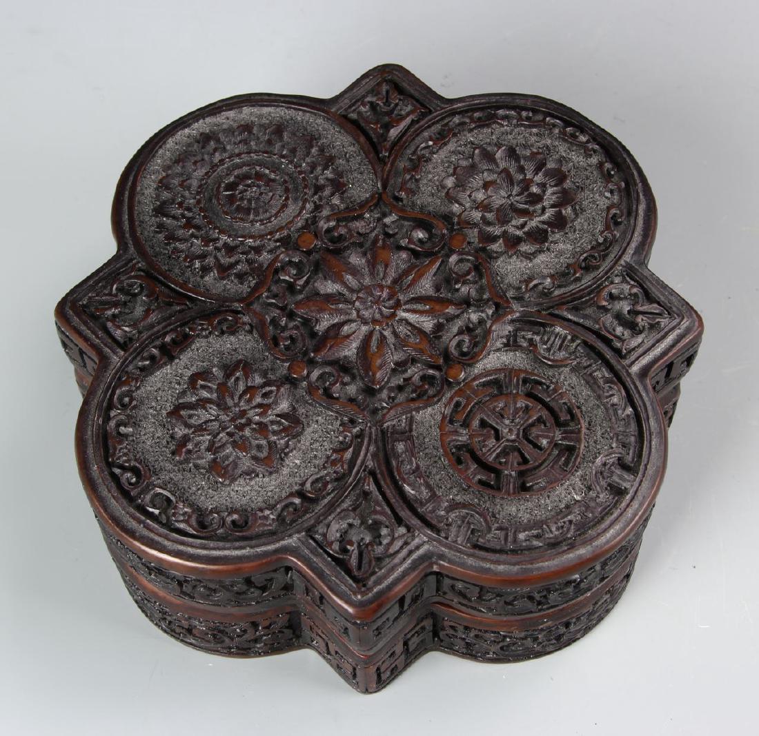 Thailand Trinket Box: Thai, trinket box.6 1/2 in., 2 1/4 in.