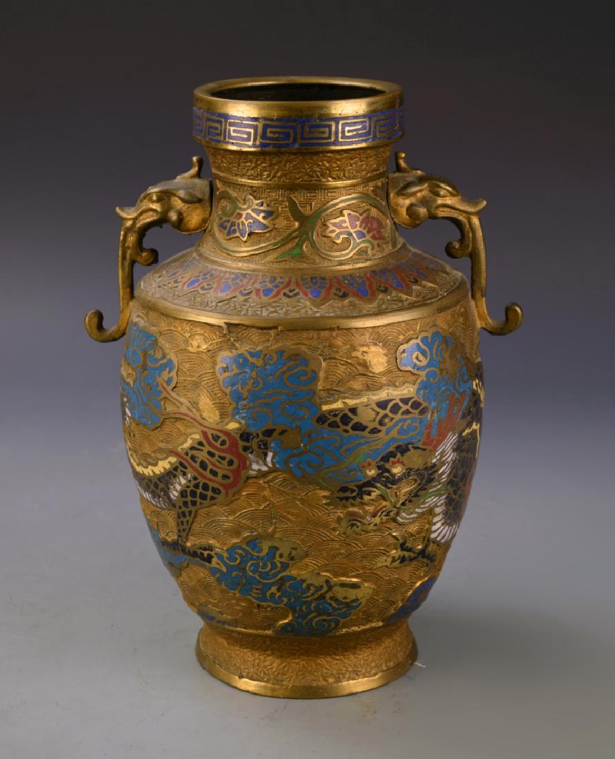 Japanese Cloisonne Vase (1 of 5)