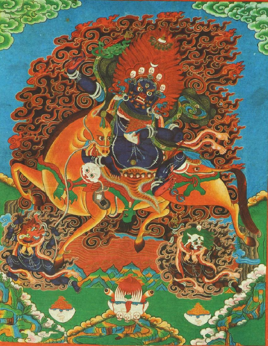 Chinese Tibetan Tangka (1 of 4)