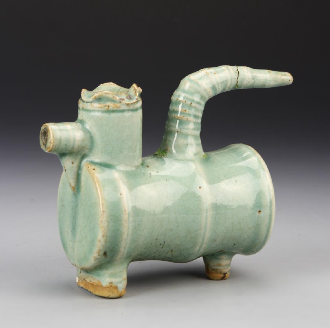 Chinese Antique Celadon Glaze Water Pot (1 of 2)