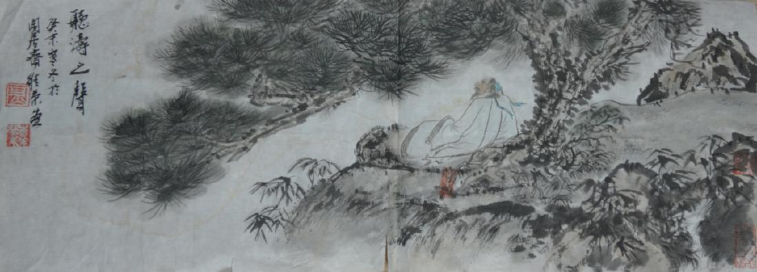 Two Chinese Scroll Painting (1 of 4)