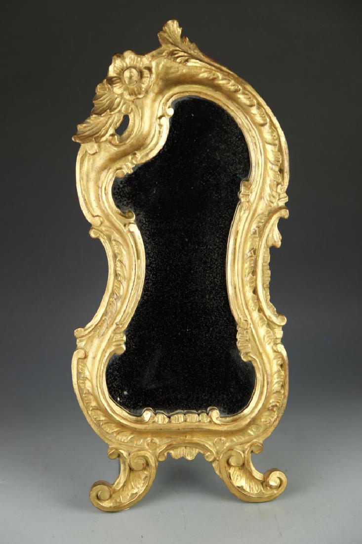 Vintage Art Mirror: Vintage art mirror. 22 1/2 in. X 10 1/8 in.