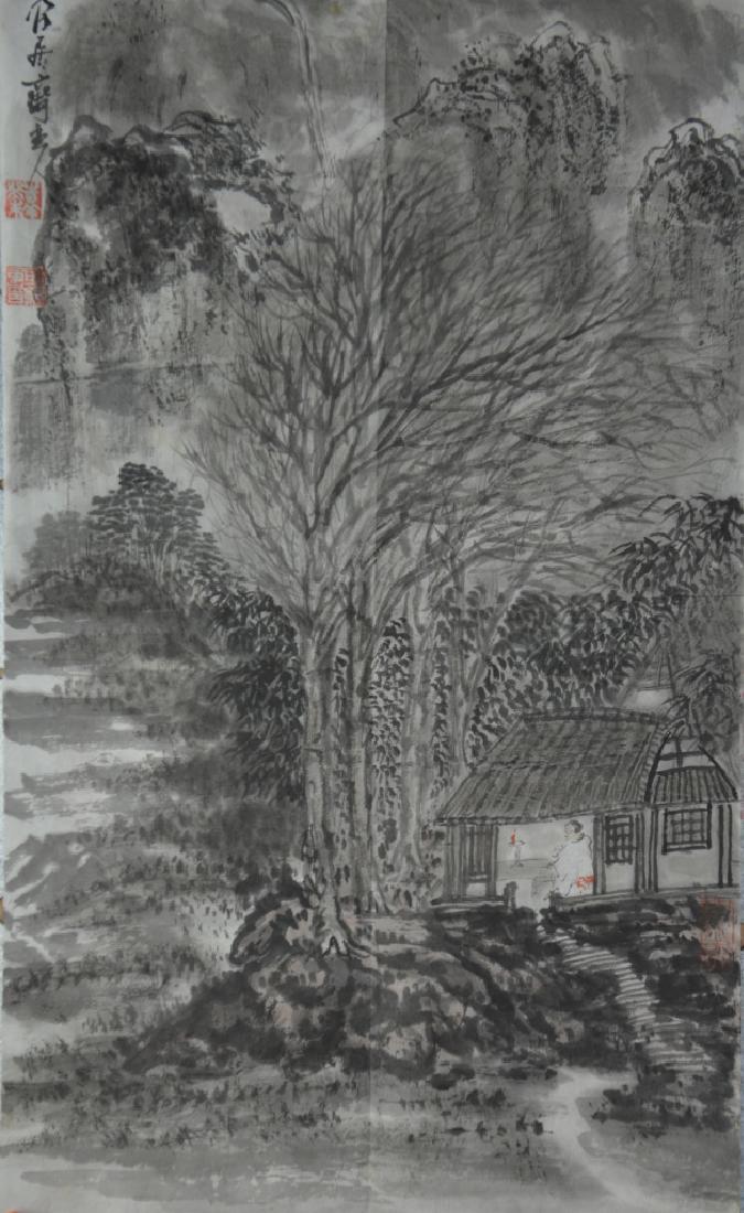 Two Chinese Scroll Painting (1 of 4)
