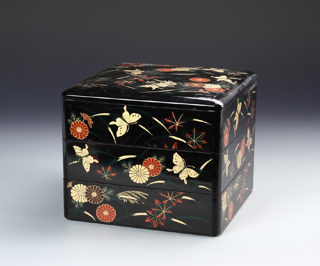 Japanese Lacquer Box (1 of 4)