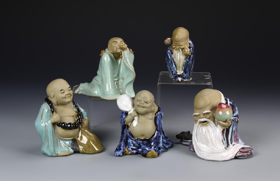 Chinese Five Porcelain Figures (1 of 3)